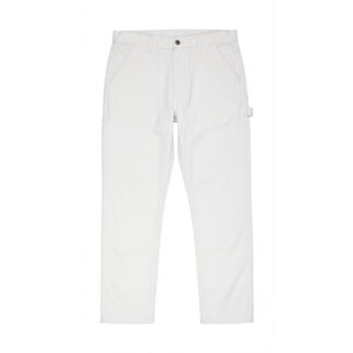 Dickie's 1953 32 x 32 Men's Relaxed Fit Straight Leg Painter's Pant - White