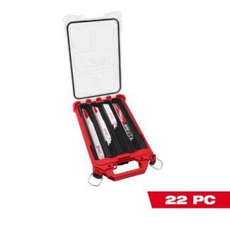 Milwaukee 49-22-5640 Milwaukee Sawzall Blade Packout Kit, 22 Pack