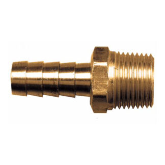 Fairview 125-8D 1/2" 1000psi Pipe Coupler Hose Barb, 13 Pack - Brass