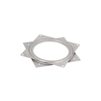 Richelieu UC6612 6" 360° Swivel Plate in Zinc