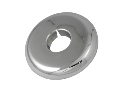 LynCar 202857 3/4" IPS Plastic Floow & Ceiling Split in Copper/Chrome Finish