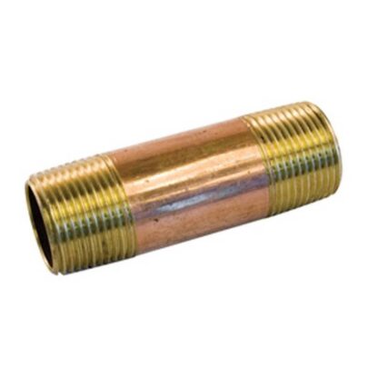 Aquadynamic 4462-020 3/8"X2" Pipe Nipple in Brass Bronze