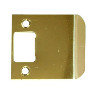 Don-Jo EL-202-BP 2-3/4" x 2" Extended Lip Strike - Brass Plated