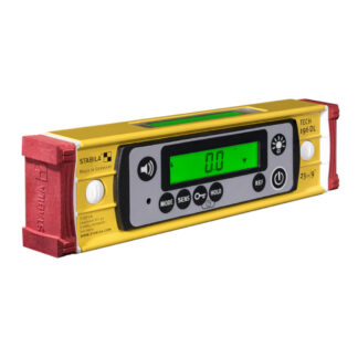 Stabila 39509 9" TECH-196-DL Digital Spirit Level - Yellow
