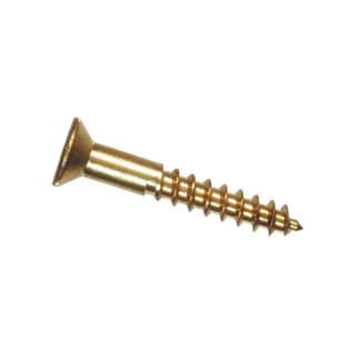 Hillman 126622 #6X1" Flat Head Wood Screw - 6/Pack