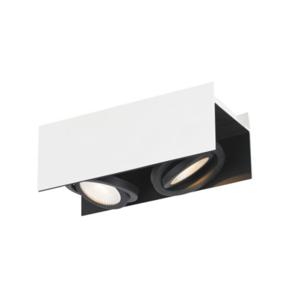 EGLO 39316A Vidago Track Light - White/Black