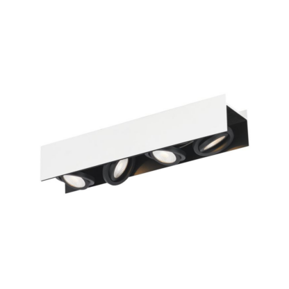 EGLO 39318A Vidago Track Light - White/Black