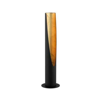 EGLO 97583A 15.5" 10 WATT Barbotto Table Lamp Portable Light - Black & Gold