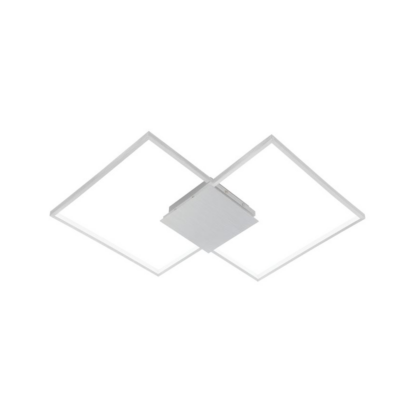EGLO 97444A Millanius Wall/Ceiling Light - Brushed Aluminium