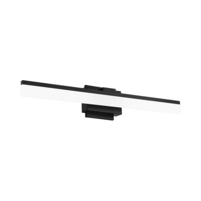 EGLO 204053A 23.46" Palmital 1 LED  Bath Vanity Wall Light - Matte Black