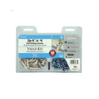 Hillman 376027 Zip-It #6 Wallboard Anchor