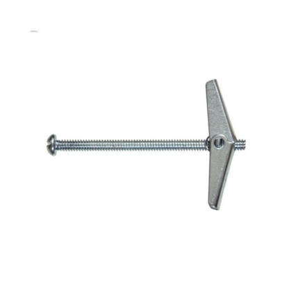 Hillman 376073 3/16"X2" Spring Wing Toggle Bolt Anchor-15PK