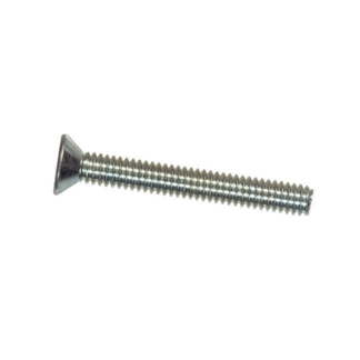 Hillman 126444 #6-32X2" Zinc Flat Head Machine Screw-8PK