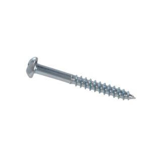 Hillman 126008 #8X1-1/4" Zinc Round Head Wood Screw-8PK