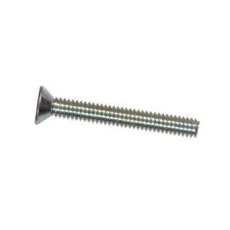 Hillman 126464 #10-24X2" Zinc Flat Head Machine Screw-5PK