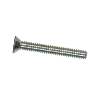 Hillman 126465 #10-24X2-1/2" Zinc Flat Head Machine Screw-3PK