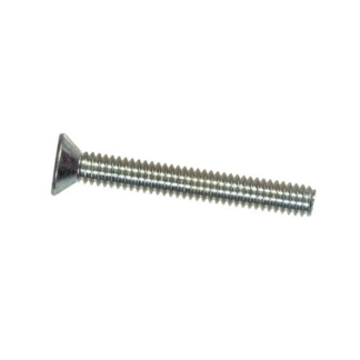 Hillman 126471 1/4-20X1-1/2" Zinc Flat Head Machine Screw-3PK