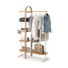 Bellwood 1019131-668 Garment Rack - White & Natural