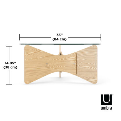 Umbra 1018611-390 Madera Coffee Table - Natural
