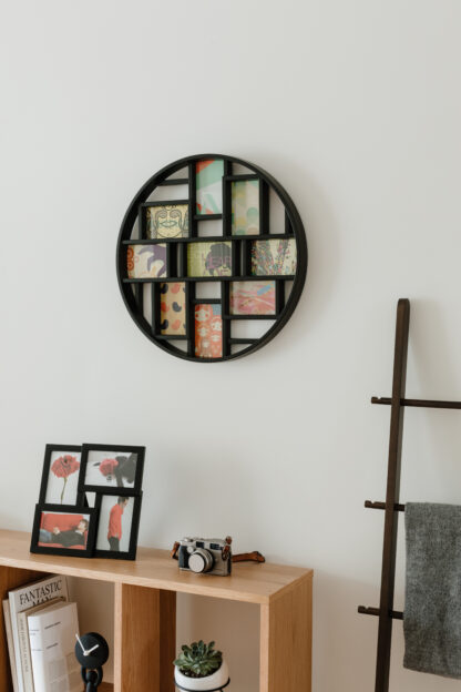 Umbra 311120-040 4"x6" Luna Picture Frame Photo Display - Black
