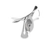 Umbra 1013387-158 Tipsy Balancing Bottle Opener - Chrome