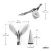 Umbra 1013387-158 Tipsy Balancing Bottle Opener - Chrome