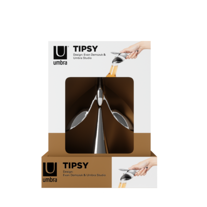 Umbra 1013387-158 Tipsy Balancing Bottle Opener - Chrome