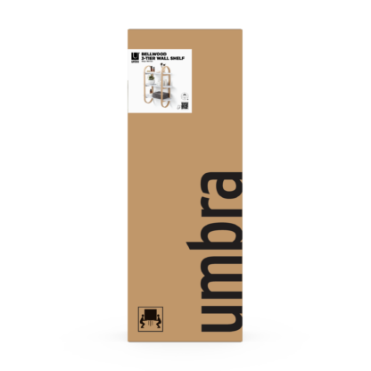 Umbra 1016859-668 Bellwood Wall Shelf - White/Natural