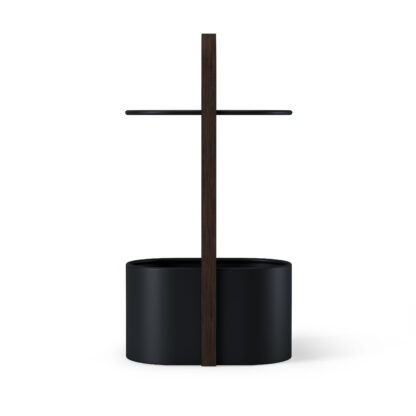 Umbra 1013760-048 Bellwood Storage Table - Black/Walnut