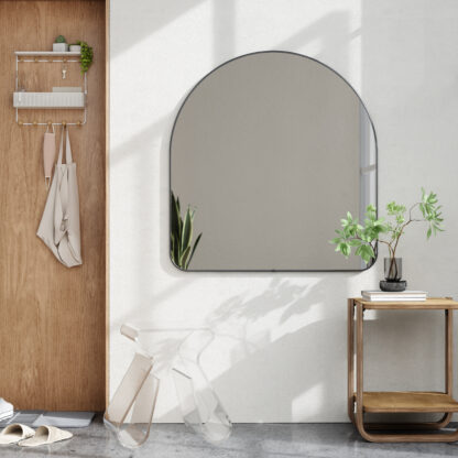 Umbra 1017061-378 34"X36" Arched Mirror - Metallic Titanium