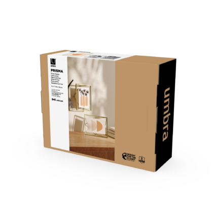 Umbra 313015-221 Prisma Picture Frame - Matte Brass