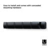 Umbra 318850-040 Flip Wall Mounted Hook - Black