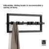 Umbra 1016881-040 Cubiko 5 Hook - Black