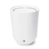 Umbra 023840-660 6.6l Step Trash Can with Lid - White