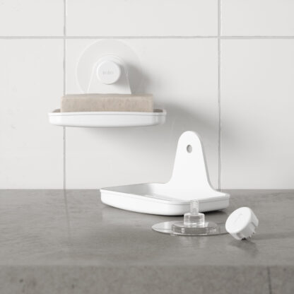 Umbra 1021301-660 Flex Adhesive Soap Dish - White