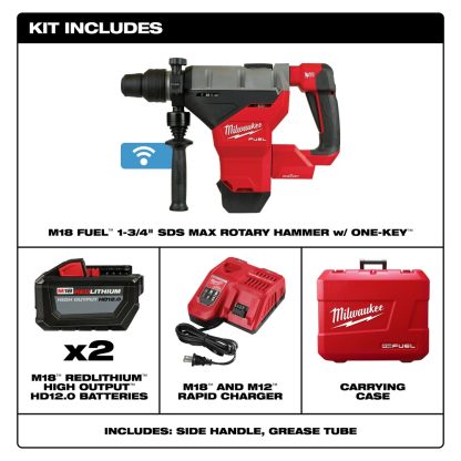 Milwaukee 2718-22HD Rotary Hammer Kit with ONE-KEY