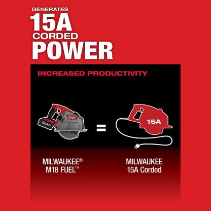 Milwaukee 2982-20 M18 Fuel 8" Metal Cutting Circular Saw