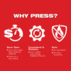 Milwaukee Tool M18™ FORCE LOGIC™ Press Tool with ONE-KEY™ with 1/2"-2" CTS Jaws 2922-22