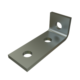 Sasco S209A-HG 3 Hole 90 Deg Angle Fitting - Hot Dip Galvanized