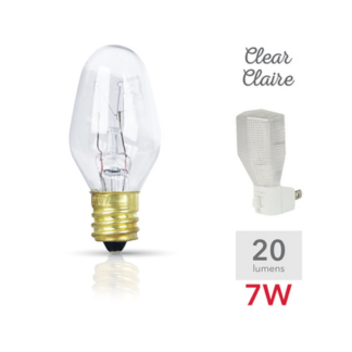 Rca 4 Replacement Night Bulbs - Clear RNL301CL
