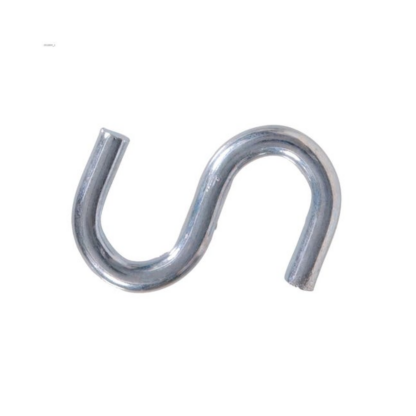 Hillman 851872 0.121" x 1" Zinc Plated S-Hook-6/Pack
