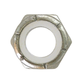 Paulin 108-022 1/2"-13 Nylon Insert Lock Nuts Zinc Unc - 50PC