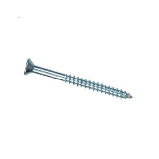 Hillman 126739 #8 x 3-1/2" Flat Head Phillips Zinc Wood Screw-3/Pack