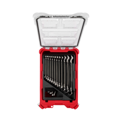 Milwaukee 48-22-9483 Metric Combination Wrench Set with PACKOUT Compact Organizer - 15PC