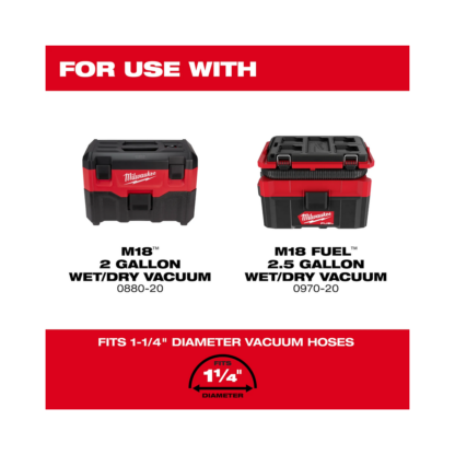 Milwaukee 49-90-2014 1-1/4" x 2' to 6' Expandable Hose