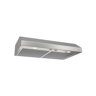 Broan BCS330SSC Glacier 30" Under-Cabinet Range Hood, 300 Max Blower CFM, Stainless Steel