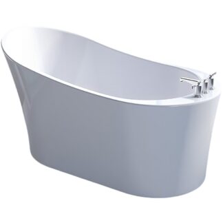 Fleurco BZCO5931-18 59" x 31.5" Concerto Petite Freestanding Bath - White