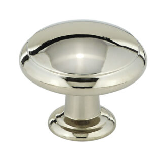 Richelieu BP80930180 30mm 8093 Transitional Metal Knob - Polished Nickel
