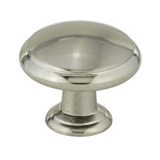 Richelieu BP80930195 30mm 8093 Transitional Metal Knob - Brushed Nickel