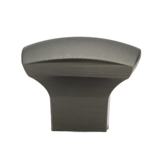 Richelieu BP814332143 31mm 8143 Modern Metal Knob - Antique Nickel